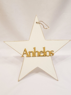ESTRELLA DE MADERA ANHELOS