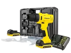 Kit Parafusadeira/Furadeira De Impacto 3/8" 10mm 12V Max* Íon De Lítio Com 100 Acessórios - SCH121S1KA-BR