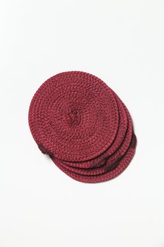 Posavasos redondos - Salmón Tienda