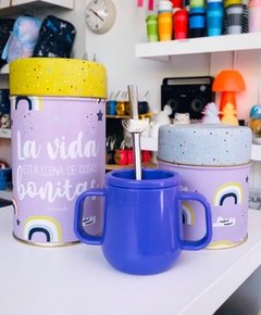 COMBO MATE Y LATAS ESTAMPADAS - Tienda Gustó