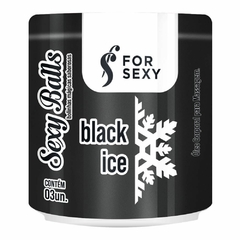 Sexy Balls Black Ice - 3 unidades