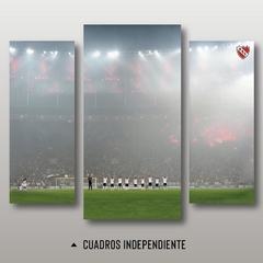 Cuadro Triptico Irregular Independiente #114