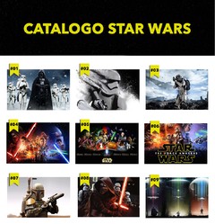 Polipticos Star Wars - comprar online