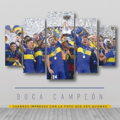 Cuadros Polipticos Boca Juniors Campeón 2022