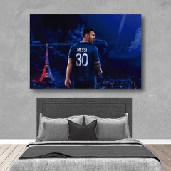 Cuadro Rectangular Messi Paris Saint Germain #68