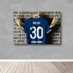 Cuadro Rectangular Messi #69 Paris Saint Germain