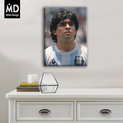 Cuadro Rectangular Maradona 2
