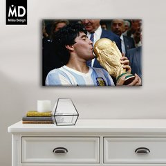 Cuadro Rectangular Maradona 3