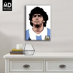 Cuadro Rectangular Maradona 5