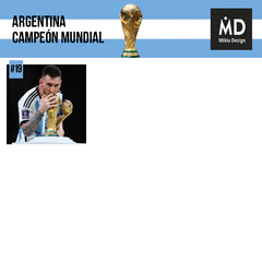 Catálogo Argentina Campeón Mundial 2022 en internet
