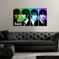 Cuadro cuadriptico "4" Beatles