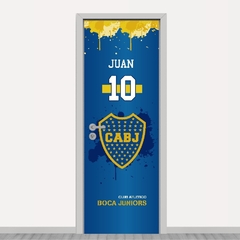 Vinilo decorativo de Puertas Boca Juniors - comprar online