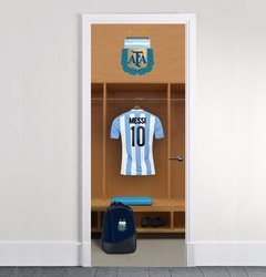 Ploteo de puerta de Argentina