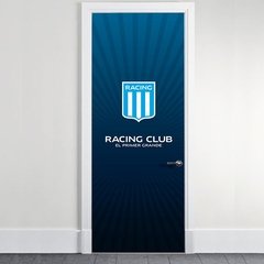 Vinilo decorativo de Puertas Racing Club en internet