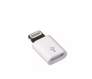 Adaptador Micro USB Hembra a IPHONE Macho