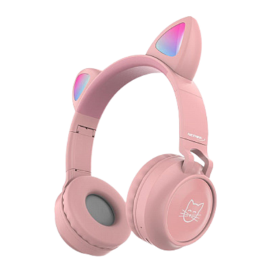 Auricular NETMAK Bluetooth CAT Rosa