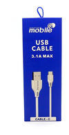 Cable USB a TIPO C mobile 3.1A MAX 1.2m - comprar online