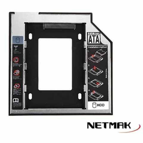 Caddy Disk Interno Sata 2.5" 9.5mm NOGA NG-CD9