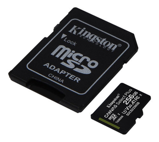 Memoria MicroSD 256GB Kingston 100mb/s
