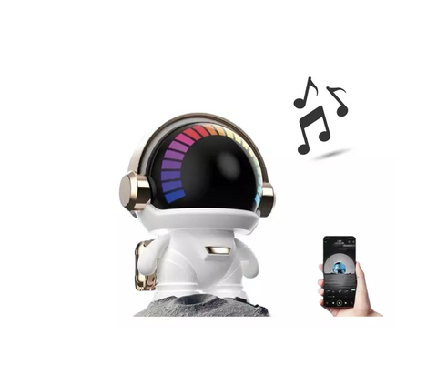 Parlante NETMAK Bluetooth Robot c/luces