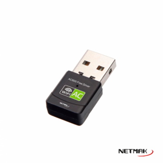 Placa WI-FI USB NETMAK D. BAND 600Mbps CS602