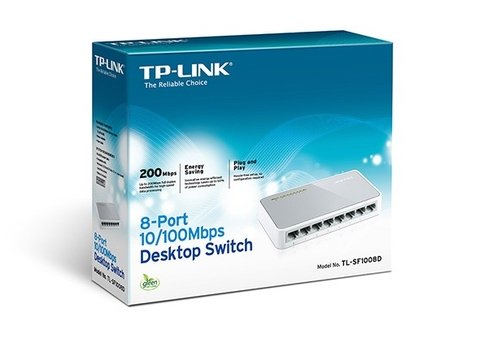 Swtich 8 Ports 10/100 TP-LinkTL-SF1008D