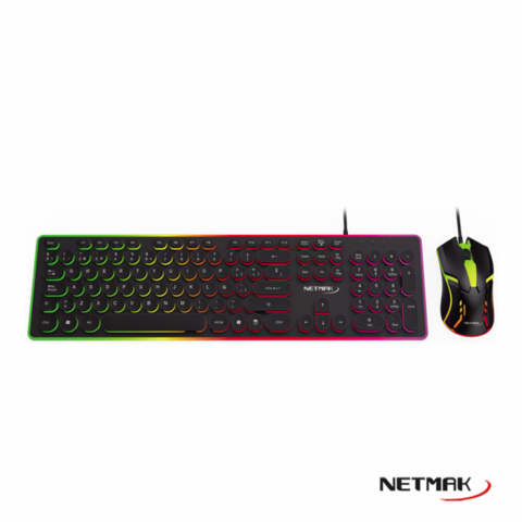 Teclado + Mouse Gamer Netmak NM-VORTEX