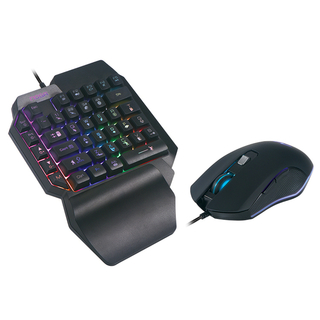 Teclado + Mouse Gamer NOGA (teclado mano) NKB-AK75