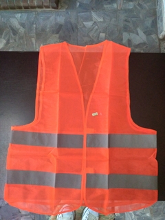 Chaleco fluo con reflectivo