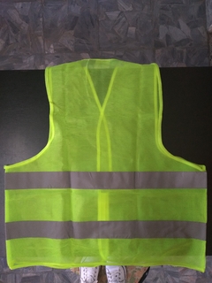 Chaleco fluo con reflectivo - comprar online