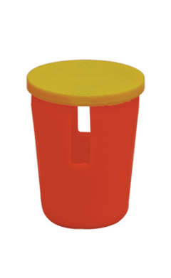 PORTA CADENA VASO C/TAPA PARA CONO - comprar online