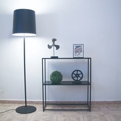 Mesa De Arrime Diseño Recibidor En Hierro Negro - tienda online