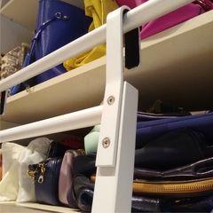 Escalera para Vestidor con ganchos y escalones de hierro - tienda online