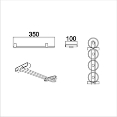 Porta copas hierro - comprar online