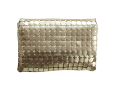 SOBRE DE FIESTA METAL MESH CON CADENA - comprar online