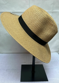 SOMBRERO RAFIA TIPO PANAMA - comprar online