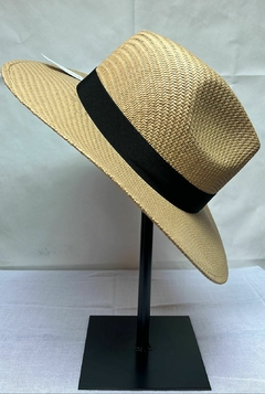 SOMBRERO RAFIA TIPO PANAMA - comprar online