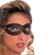 Mascara Tiazinha Em Courvin Preto Com Tira Elástica Ls007 - comprar online