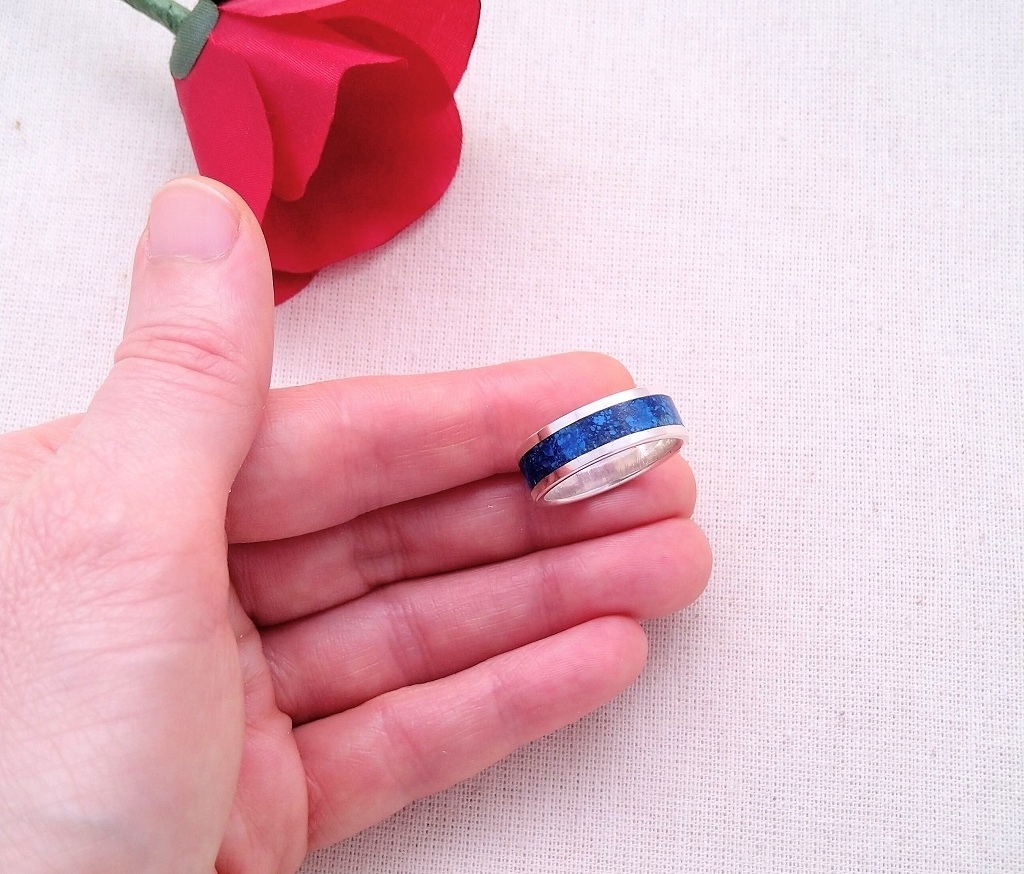 Lapislazuli anillo hot sale