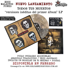 Imagen de Vinilo color Todos Tus Muertos "Versiones inéditas del primer álbum"