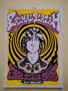 Poster en Serigrafia Primal Scream x Foti en internet