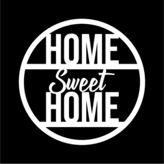 Adesivo Frase - Home Sweet Home na internet