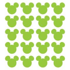 Adesivo de Parede Kit Orelhas Mickey - comprar online