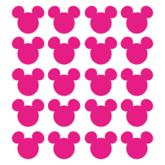 Adesivo de Parede Kit Orelhas Mickey - ArteQueCola | Adesivo de Parede | Adesivos Decorativos