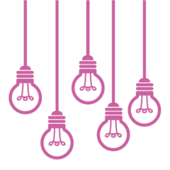 Adesivo - Conjunto de lâmpadas - loja online