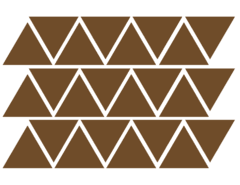 Adesivo de Parede Kit Triangulos - ArteQueCola | Adesivo de Parede | Adesivos Decorativos