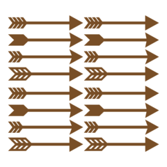 Adesivo de Parede - Kit Flechas - ArteQueCola | Adesivo de Parede | Adesivos Decorativos