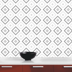 Adesivo de Azulejo Quadrados - ArteQueCola | Adesivo de Parede | Adesivos Decorativos