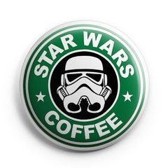 Boton Star Wars Coffee
