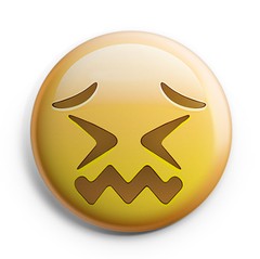 Boton Emoji Confounded